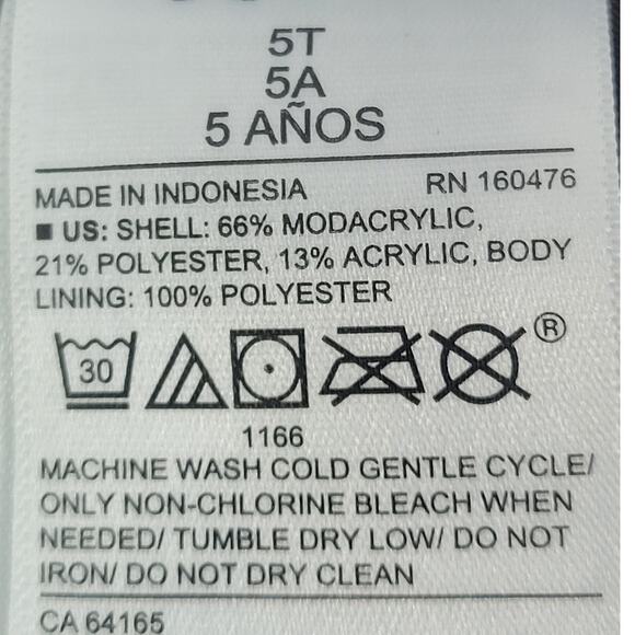 Old Navy Faux Fur Brown Vest Size 5T - Picture 3 of 4